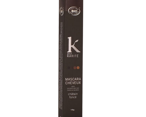 K pour Karité Hair Mascara Dark Brown 3