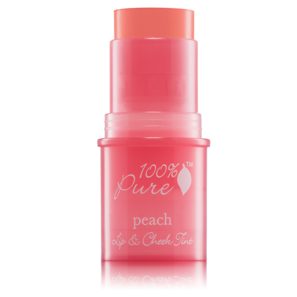 100% Pure Peach Glow Lip & Cheek Tint - 7.5g