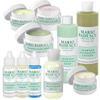 Mario Badescu Hudpleiepakke: Tørr hud med kviser- totalpakke