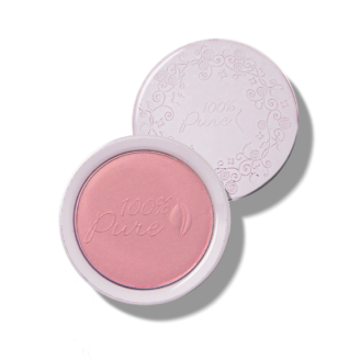 100% Pure Fruit Pigmented Blush: Peppermint Candy - 9g