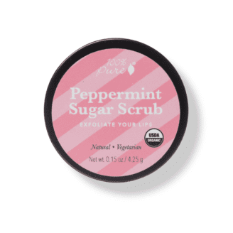 peppermint lip scrub 100% Pure
